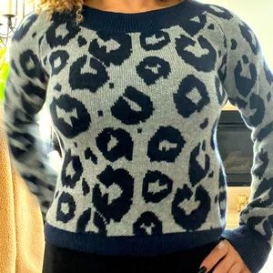 Animal Print Gap Sweater